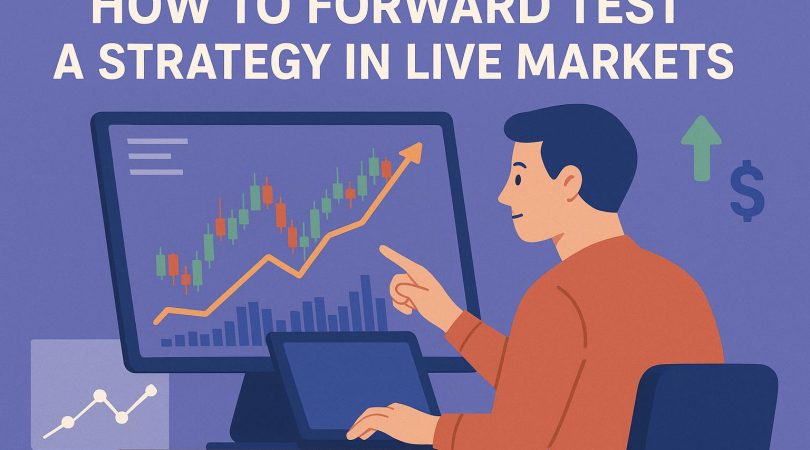 How to forward test a strategy in live markets