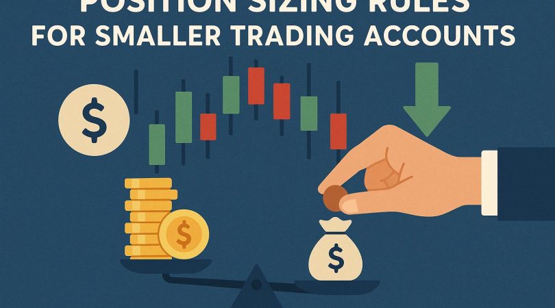 Position sizing rules for smaller trading accounts