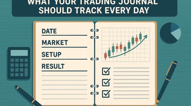 What your trading journal should track every day